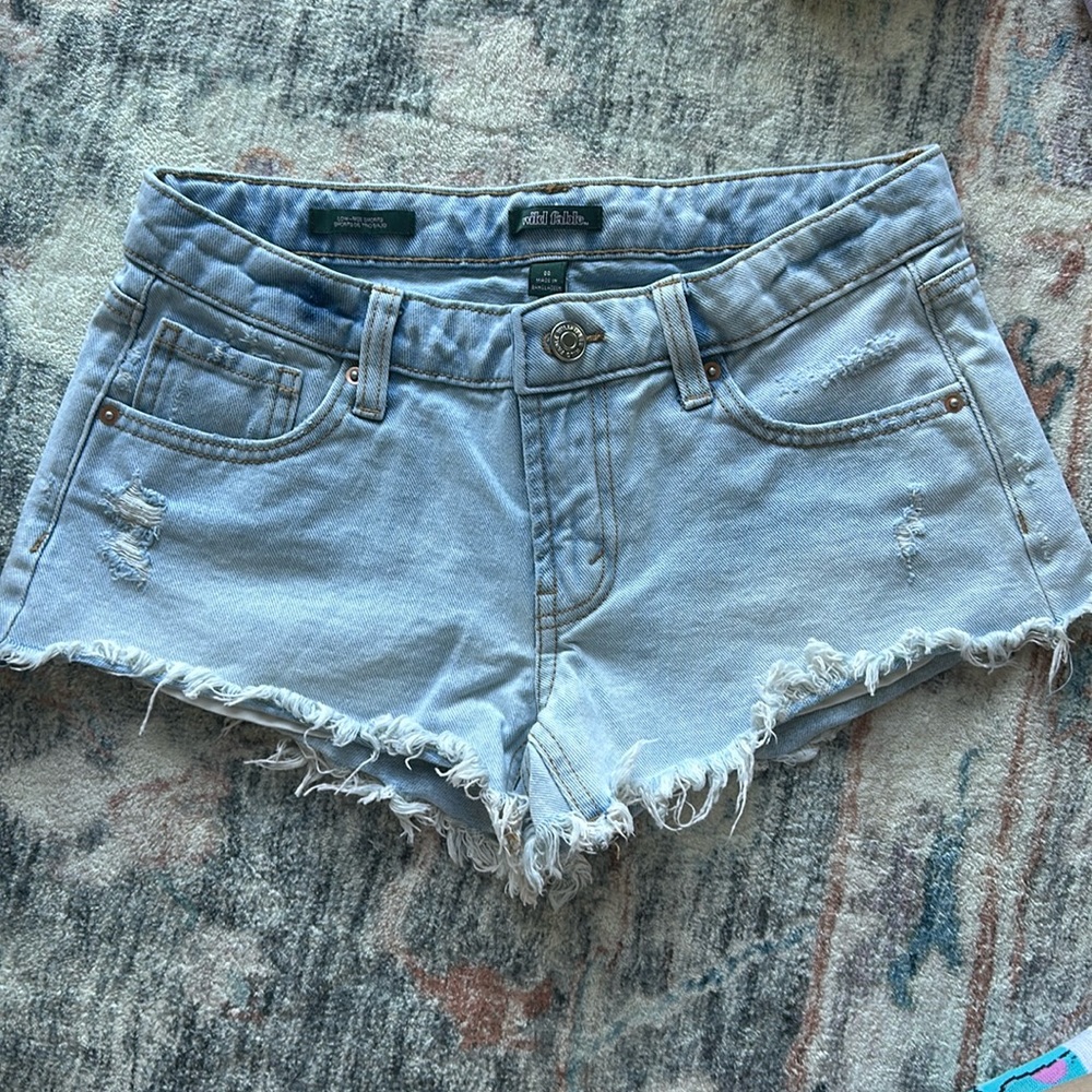 Size 00 Jean shorts